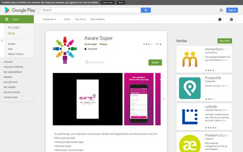 Aware Super - Apps on Google Play
