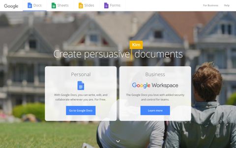 Google Docs: Free Online Documents for Personal Use