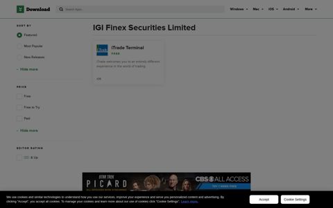 IGI Finex Securities Limited - CNET Download