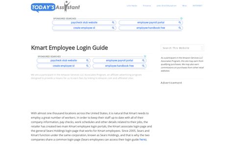 Kmart Employee Login Guide | Today's Assistant