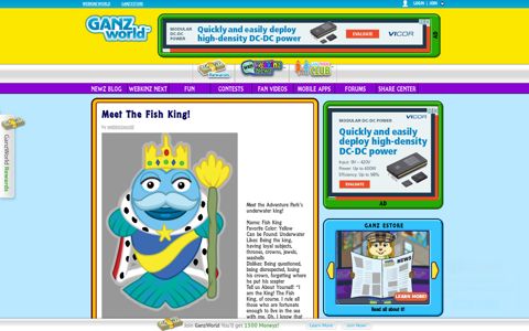 Meet the Fish King! | WKN: Webkinz Newz