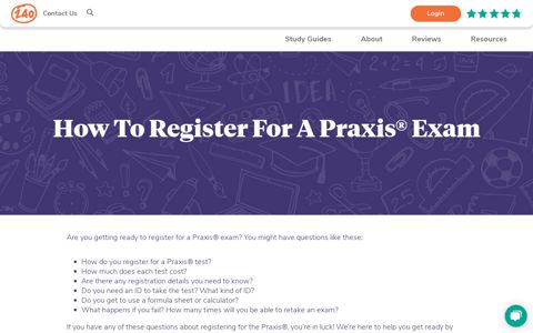 How To Register For A Praxis® Exam | 240Tutoring