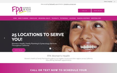 Telehealth Visits Now Available | FPA Women's Health ...