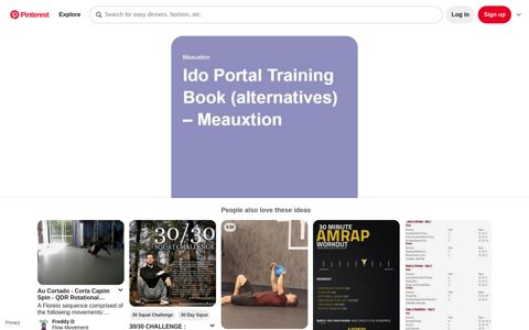 Alternatives to Ido Portal Method | Ido portal, Portal, Train