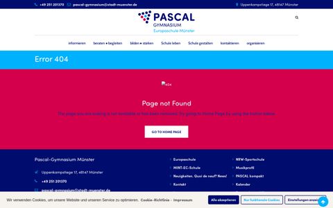 E-Mail App einrichten für IServ - Pascal-Gymnasium Münster