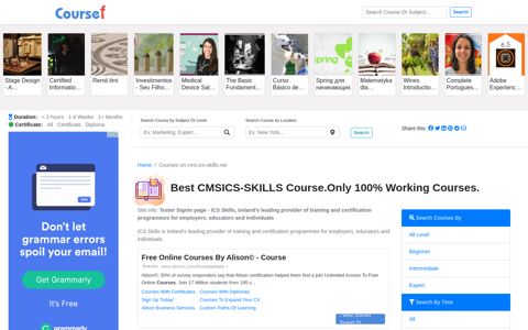 ICS Skills, Ireland's leading provider of training ... - Coursef.com