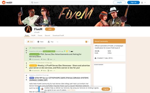 FiveM - Reddit