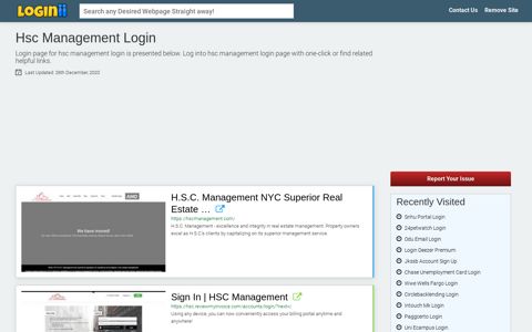 Hsc Management Login - Loginii.com