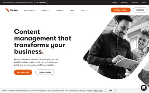 Kentico Kontent.: Headless CMS Loved by Marketers and Devs