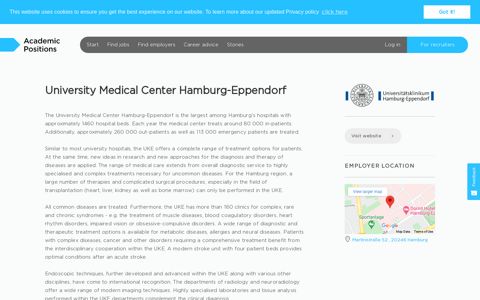 Jobs at University Medical Center Hamburg-Eppendorf ...