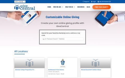 Connect with your cause. GiveCentral makes online giving ...