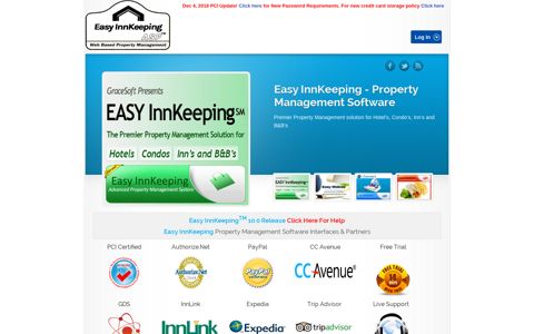 Easy InnKeeping - Property Management Software - GraceSoft