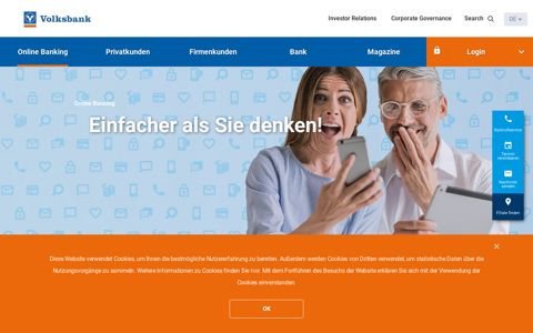 Online Banking: Internet Banking für Privat- und ... - Volksbank