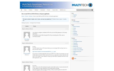 MultiTech Developer Resources » Topic: How to send SMS ...