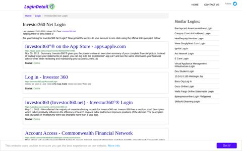Investor360 Net Login ‎Investor360°® on the App Store - apps ...