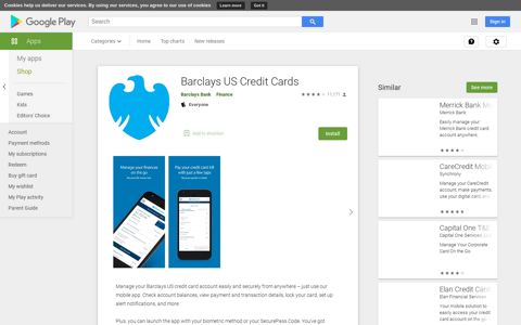 Barclays US Credit Cards - Apps on Google Play