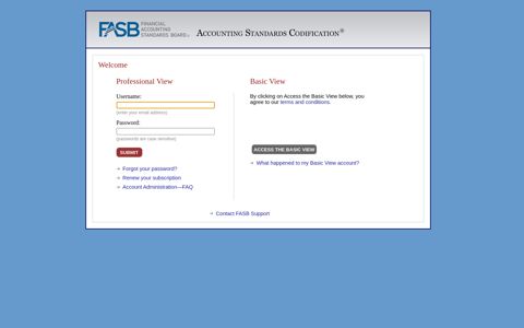 FASB Accounting Standards Codification®