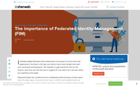 The importance of Federated Identity Management (FIM ...