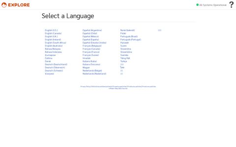 Select a Language