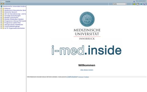 I-med-Inside - Medizinische Universität Innsbruck