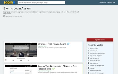 Eforms Login Assam - Loginii.com
