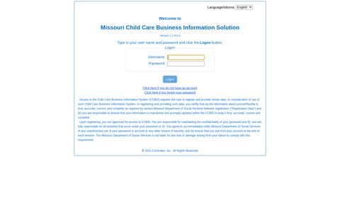 KinderConnect Logon - Mo.gov