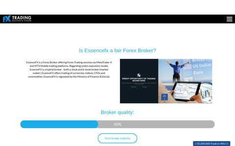 Essencefx | Forex Broker Review - FX Trading Revolution ...