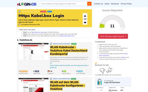 Https Kabel.box Login