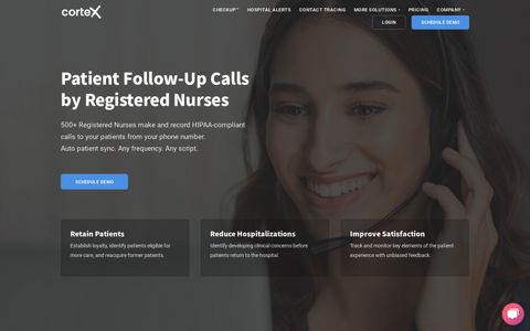 Cortex Health: Cortex Patient Follow-Up Calls by Registered ...