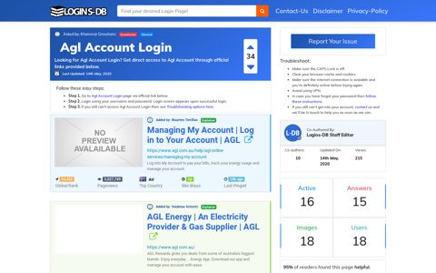 Agl Account Login - Logins-DB