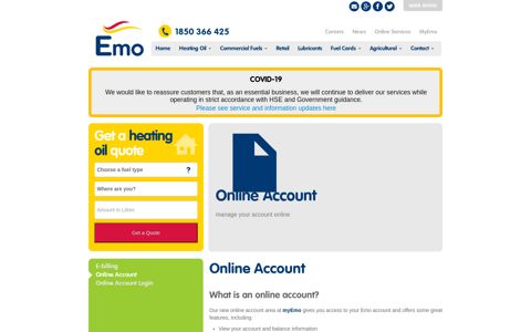Online Account | Home Heating Oil from Emo