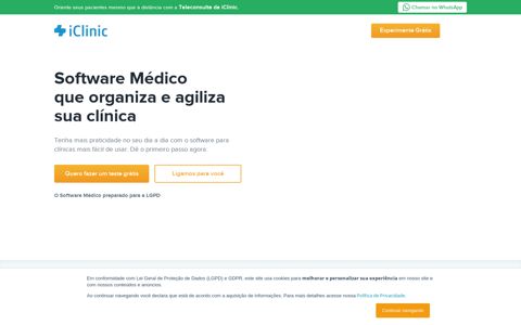 iClinic: Software médico para clínicas e consultórios