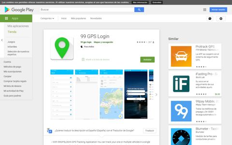 99 GPS Login - Aplicaciones en Google Play