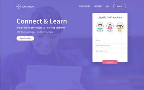 Social Learning Platform and Online Courses | Eckovation