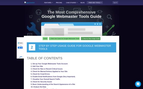 Google Webmaster Tools (GWT) - Step By Step Usage Guide ...