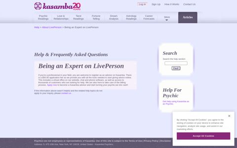 Being an Expert on LivePerson - Kasamba
