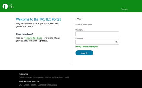 TVO ILC Portal?
