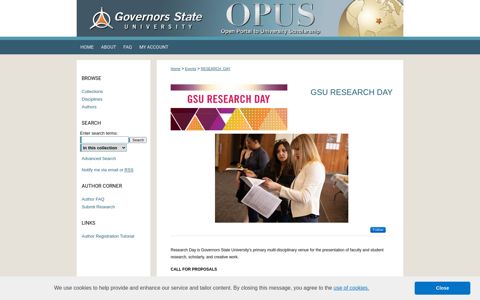 Research Day at Governors State University | University ...