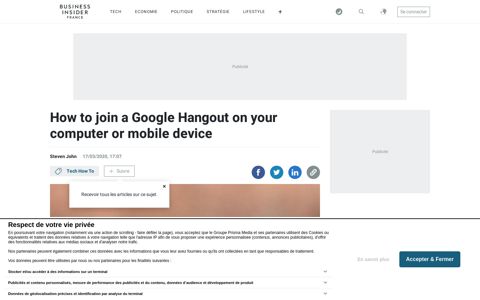 How to join a Google Hangout on desktop or mobile ...