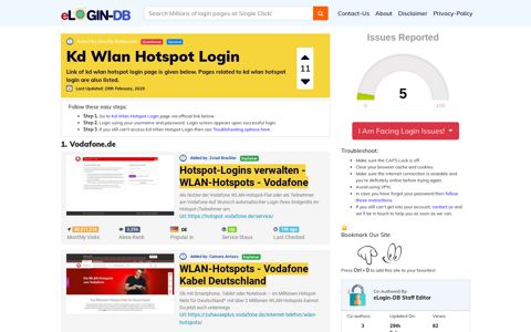 Kd Wlan Hotspot Login - A database full of login pages from ...