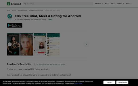 Eris Free Chat, Meet & Dating - Free download and software ...