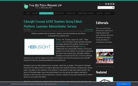Edusight Crosses 6,500 Teachers Using Edtech Platform ...