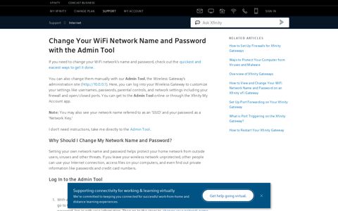 Change Your WiFi Network Name and Password with the ...