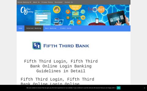 Fifth Third Bank Online Login Guidelines in details