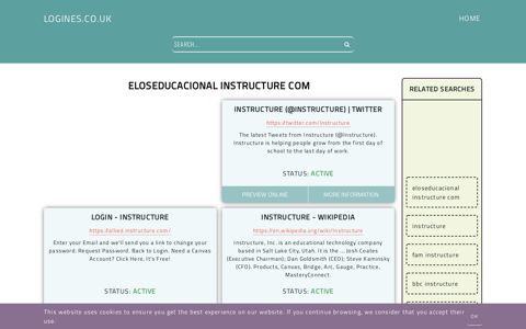 eloseducacional instructure com - General Information about ...