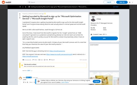 Getting hounded by Microsoft to sign up for "Microsoft ... - Reddit
