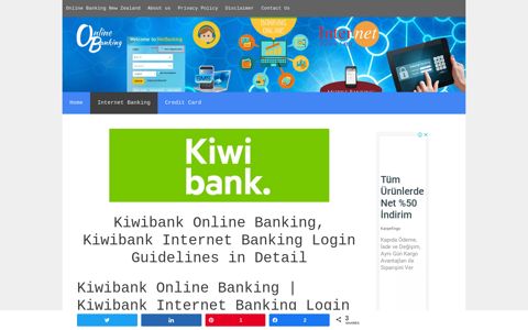 Kiwibank Online Banking | Kiwibank Internet Banking Login ...