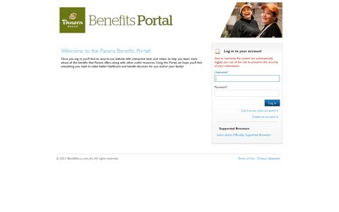 Benefits Portal | Login