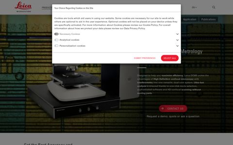 Leica DCM8 | Products | Leica Microsystems