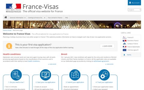 France-visas.gouv.fr | The official website for visa application ...